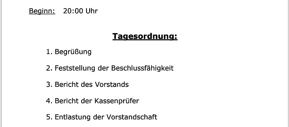 Am Dienstag, 19.11.2024 um 20 Uhr in der Rheinlandstraße 106